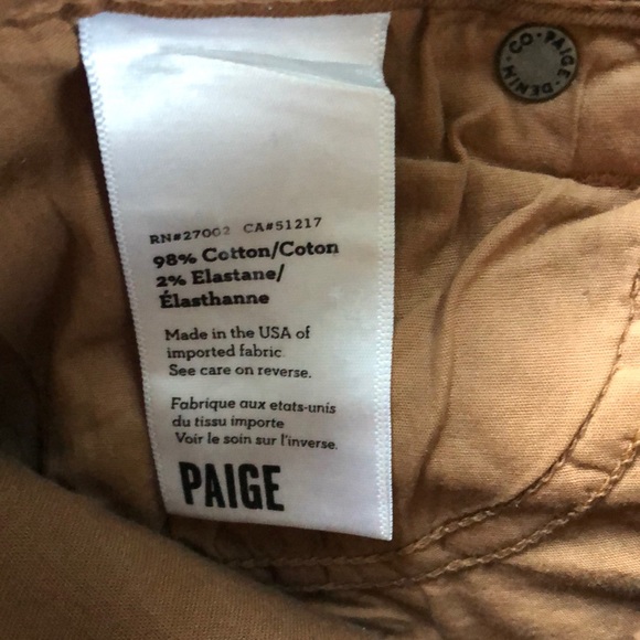 Paige Verdugo Leather-Look Coated Jeans - Picture 8 of 8